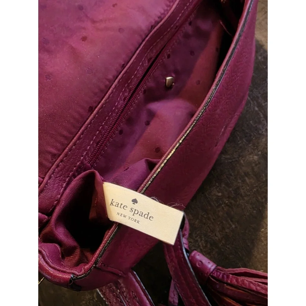 Kate Spade James Street Adelaide Crossbody Merlot WKRU4581 $259